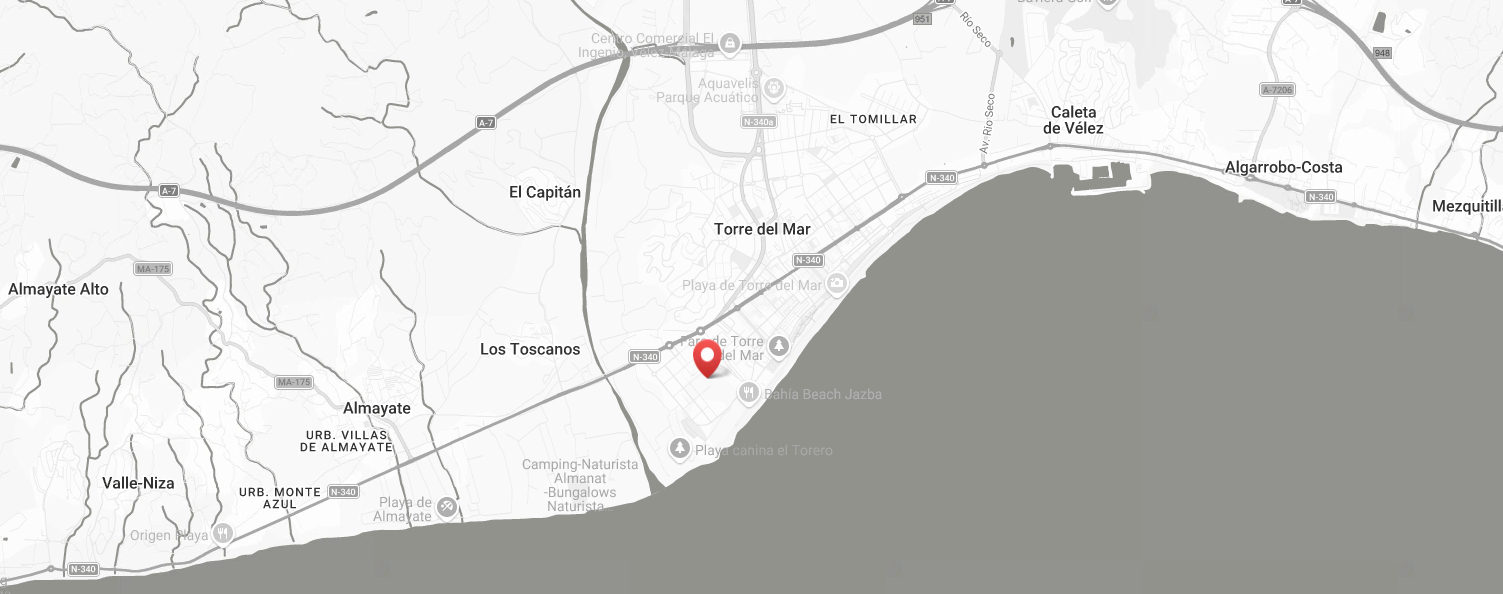 Lokalizacja AZURE Living Torre del Mar - Costa del Sol Wschód - Lokalizacja